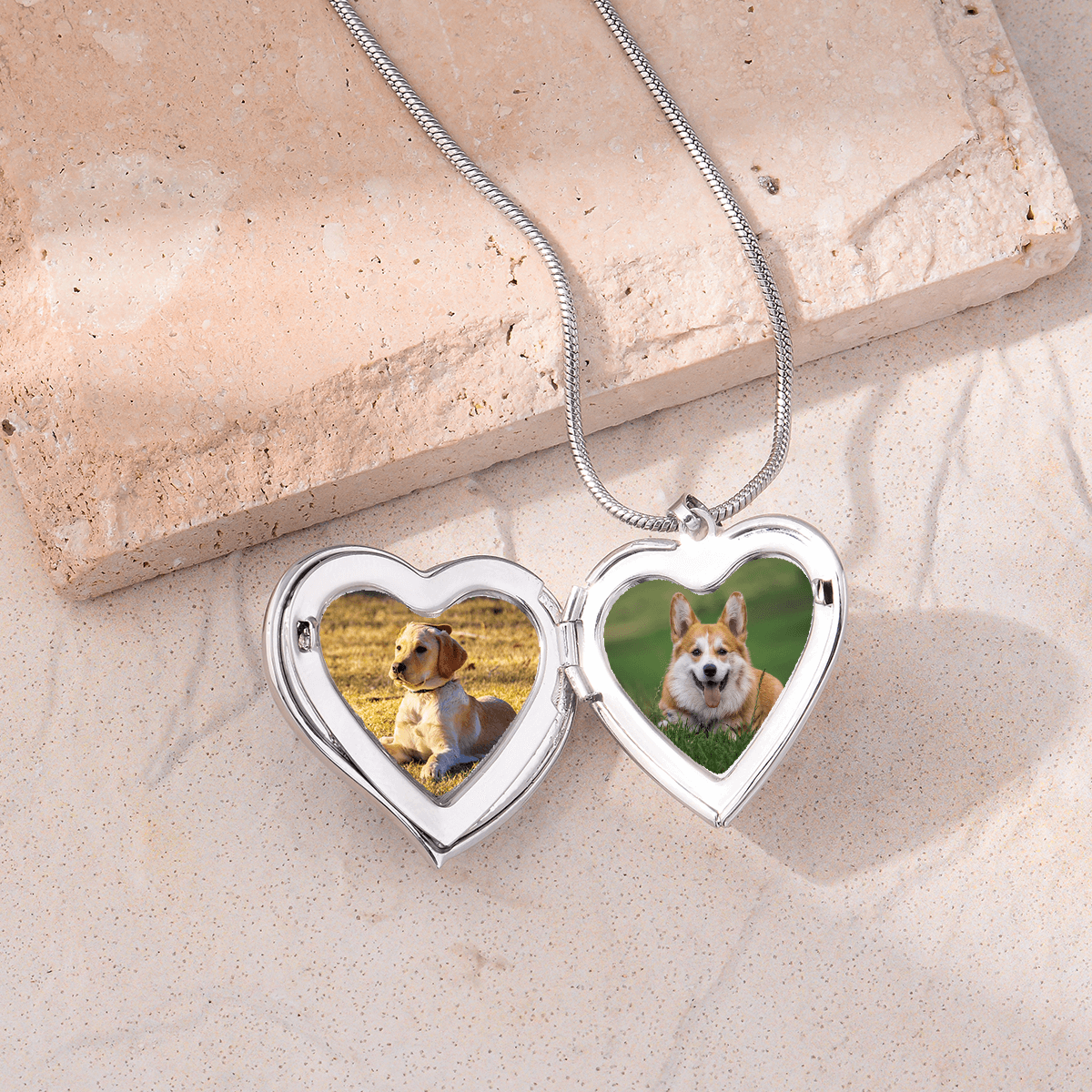 custom photo locket necklace