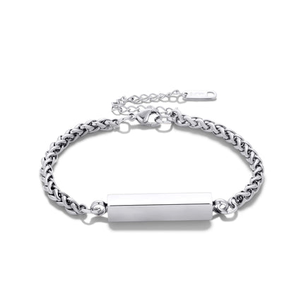 Keel Link Square Urn Bracelet