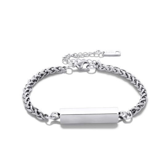 Keel Link Square Urn Bracelet